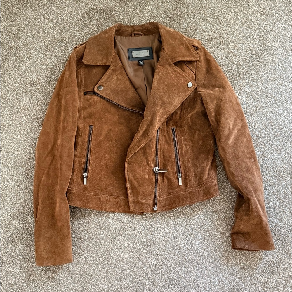 Mango Women's Leather Jacket like new